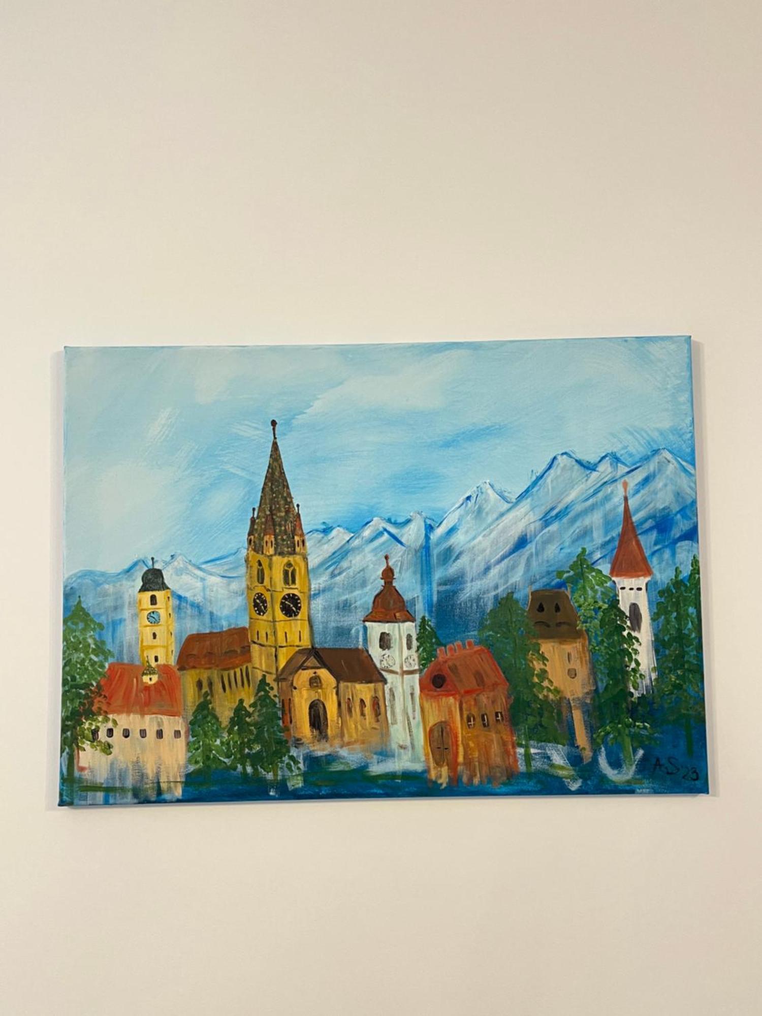 Azzurro Apartment Сибиу Екстериор снимка
